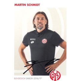 Autogramm Fussball | FSV Mainz 05 | 2016 | Martin SCHMIDT