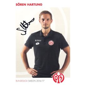 Autogramm Fussball | FSV Mainz 05 | 2016 | Sören HARTUNG