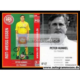 Autogramm Fussball | Rot-Weiss Essen | 2006 | Peter KUNKEL
