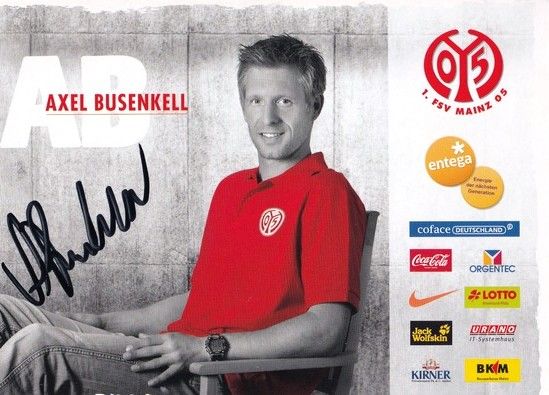 Autogramm Fussball | FSV Mainz 05 | 2009 | Axel BUSENKELL