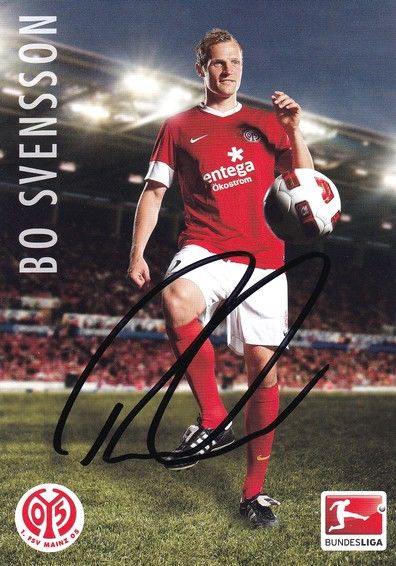 Autogramm Fussball | FSV Mainz 05 | 2012 | Bo SVENSSON