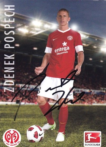 Autogramm Fussball | FSV Mainz 05 | 2012 | Zdenek POSPECH