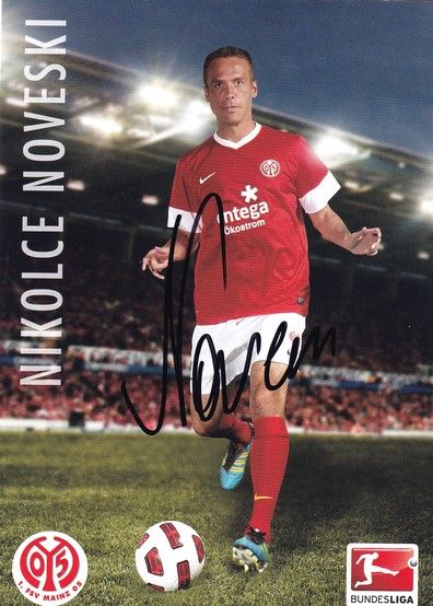 Autogramm Fussball | FSV Mainz 05 | 2012 | Nikolce NOVESKI