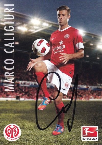 Autogramm Fussball | FSV Mainz 05 | 2012 | Marco CALIGIURI