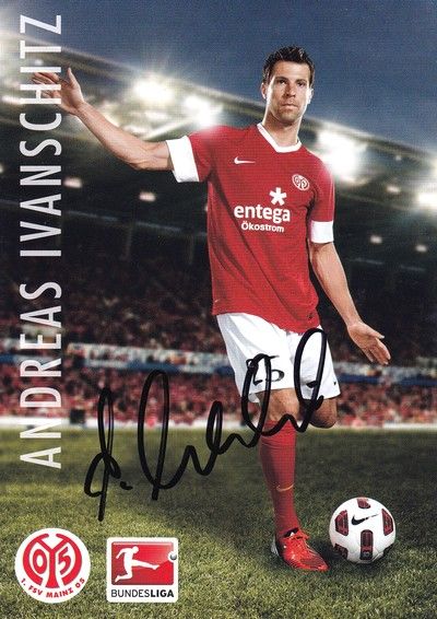 Autogramm Fussball | FSV Mainz 05 | 2012 | Andreas IVANSCHITZ