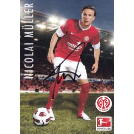 Autogramm Fussball | FSV Mainz 05 | 2012 | Nicolai MÜLLER