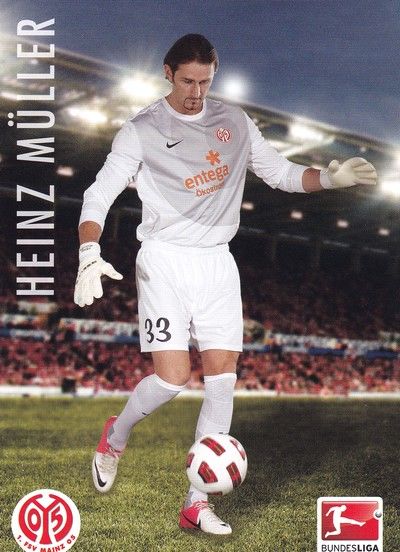 Autogramm Fussball | FSV Mainz 05 | 2012 | Heinz MÜLLER