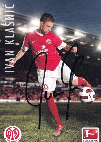 Autogramm Fussball | FSV Mainz 05 | 2012 | Ivan KLASNIC