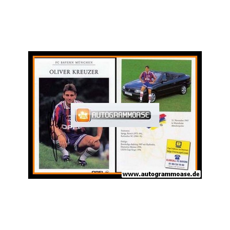 Original Autogramm Bernd Dreher FC Bayern München /// Autogramm