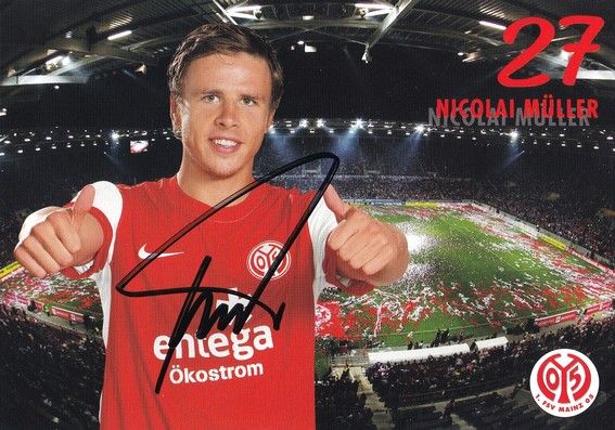 Autogramm Fussball | FSV Mainz 05 | 2011 | Nicolai MÜLLER