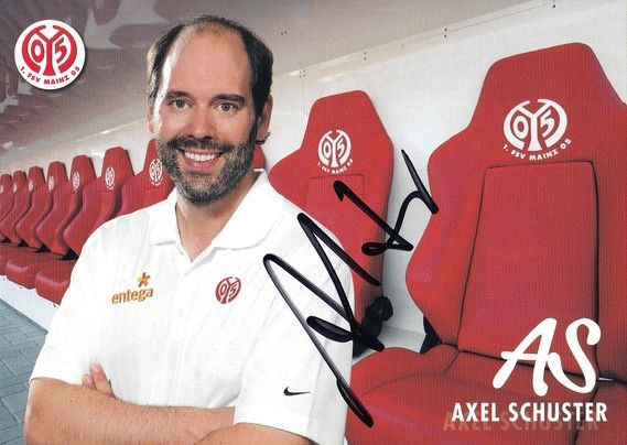 Autogramm Fussball | FSV Mainz 05 | 2011 | Axel SCHUSTER