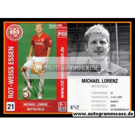 Autogramm Fussball | Rot-Weiss Essen | 2006 | Michael LORENZ