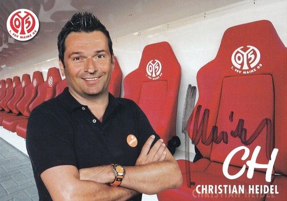 Autogramm Fussball | FSV Mainz 05 | 2011 | Christian HEIDEL