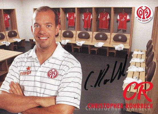 Autogramm Fussball | FSV Mainz 05 | 2011 | Christopher ROHRBECK