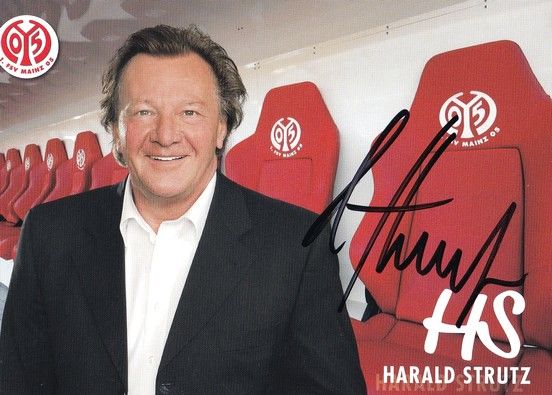 Autogramm Fussball | FSV Mainz 05 | 2011 | Harald STRUTZ