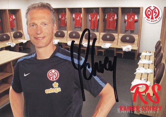 Autogramm Fussball | FSV Mainz 05 | 2011 | Rainer SCHREY