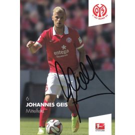 Autogramm Fussball | FSV Mainz 05 | 2014 | Johannes GEIS