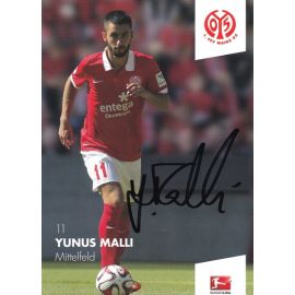Autogramm Fussball | FSV Mainz 05 | 2014 | Yunus MALLI
