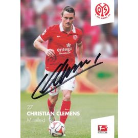 Autogramm Fussball | FSV Mainz 05 | 2014 | Christian CLEMENS