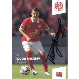 Autogramm Fussball | FSV Mainz 05 | 2014 | Todor NEDELEV
