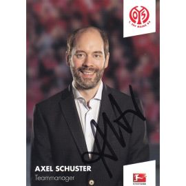 Autogramm Fussball | FSV Mainz 05 | 2014 | Axel SCHUSTER