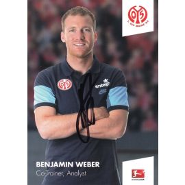 Autogramm Fussball | FSV Mainz 05 | 2014 | Benjamin WEBER