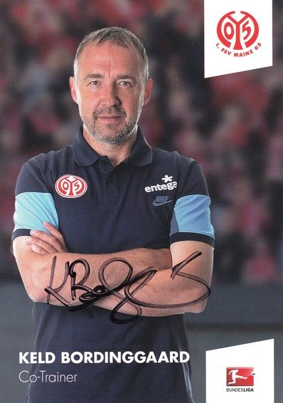 Autogramm Fussball | FSV Mainz 05 | 2014 | Keld BORDINGGAARD