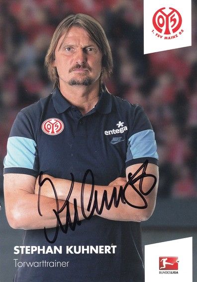 Autogramm Fussball | FSV Mainz 05 | 2014 | Stephan KUHNERT