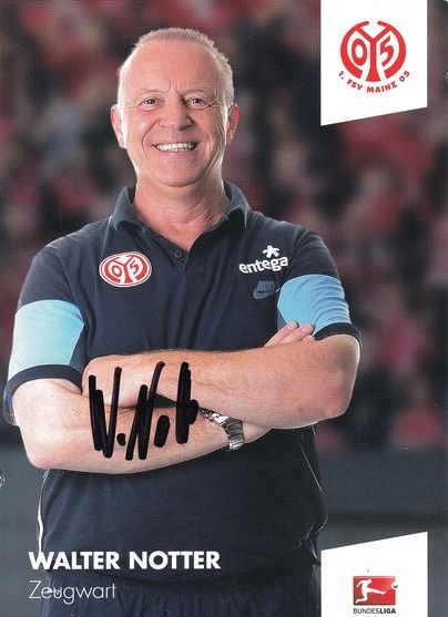 Autogramm Fussball | FSV Mainz 05 | 2014 | Walter NOTTER