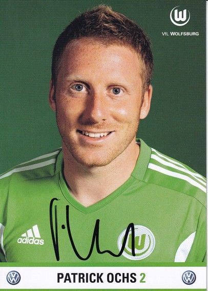 Autogramm Fussball | VfL Wolfsburg | 2011 | Patrick OCHS