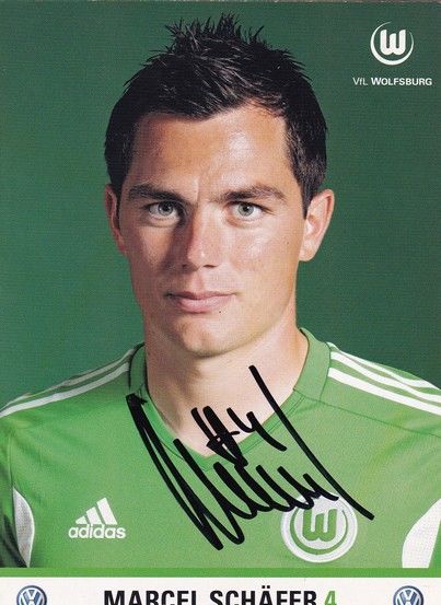 Autogramm Fussball | VfL Wolfsburg | 2011 | Marcel SCHÄFER