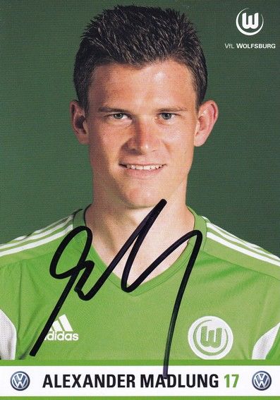 Autogramm Fussball | VfL Wolfsburg | 2011 | Alexander MADLUNG