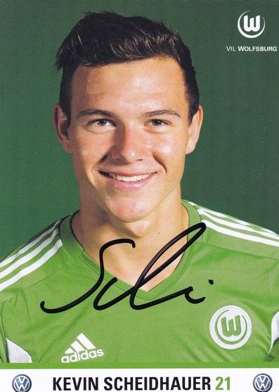 Autogramm Fussball | VfL Wolfsburg | 2011 | Kevin SCHEIDHAUER