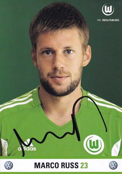 Autogramm Fussball | VfL Wolfsburg | 2011 | Marco RUSS