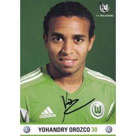 Autogramm Fussball | VfL Wolfsburg | 2011 | Yohandry OROZCO