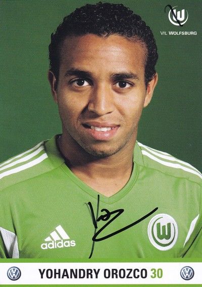 Autogramm Fussball | VfL Wolfsburg | 2011 | Yohandry OROZCO