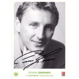 Autogramm Fussball | VfL Wolfsburg | 2002 | Frank GREINER