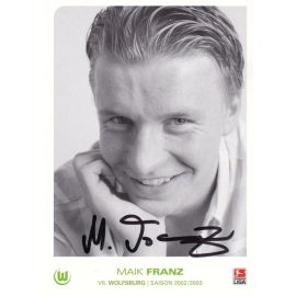 Autogramm Fussball | VfL Wolfsburg | 2002 | Maik FRANZ