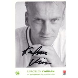 Autogramm Fussball | VfL Wolfsburg | 2002 | Miroslav KARHAN