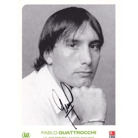 Autogramm Fussball | VfL Wolfsburg | 2002 | Pablo QUATTROCCHI