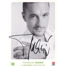 Autogramm Fussball | VfL Wolfsburg | 2002 | Tomislav MARIC