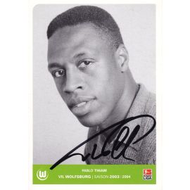Autogramm Fussball | VfL Wolfsburg | 2003 | Pablo THIAM