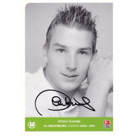 Autogramm Fussball | VfL Wolfsburg | 2003 | Patrick PLATINS