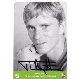 Autogramm Fussball | VfL Wolfsburg | 2003 | Thomas RYTTER 