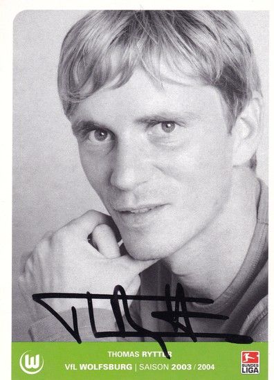 Autogramm Fussball | VfL Wolfsburg | 2003 | Thomas RYTTER 