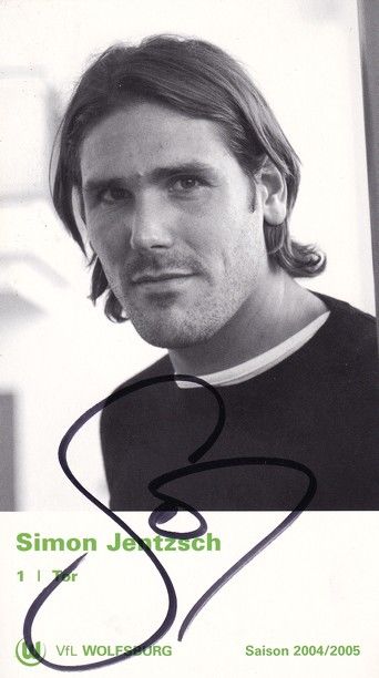 Autogramm Fussball | VfL Wolfsburg | 2004 | Simon JENTZSCH