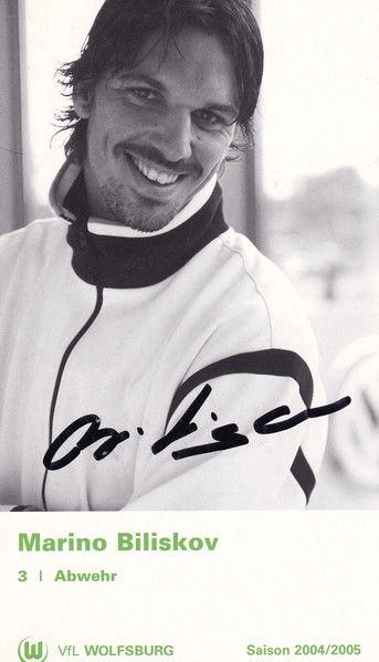 Autogramm Fussball | VfL Wolfsburg | 2004 | Marino BILISKOV