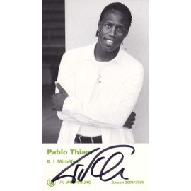Autogramm Fussball | VfL Wolfsburg | 2004 | Pablo THIAM
