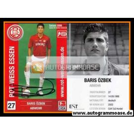 Autogramm Fussball | Rot-Weiss Essen | 2006 | Baris ÖZBEK
