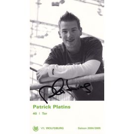 Autogramm Fussball | VfL Wolfsburg | 2004 | Patrick PLATINS